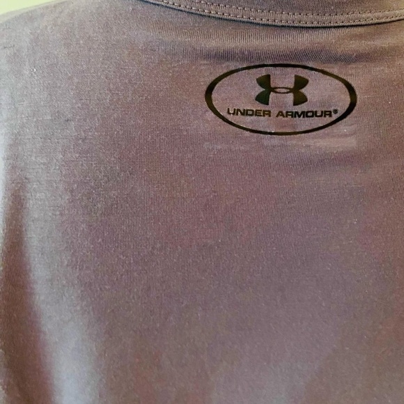 Men’s Under Armour Grey Heat Gear Shirt Size Large - Picture 7 of 9